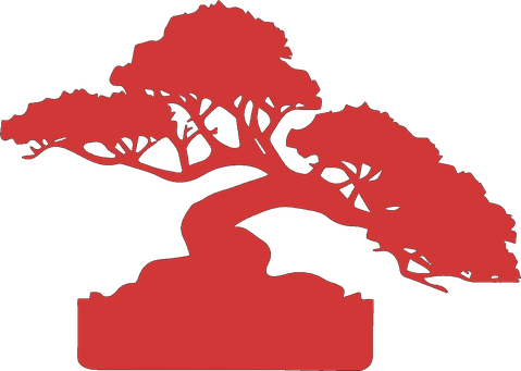 The Kaizen bonsai logo
